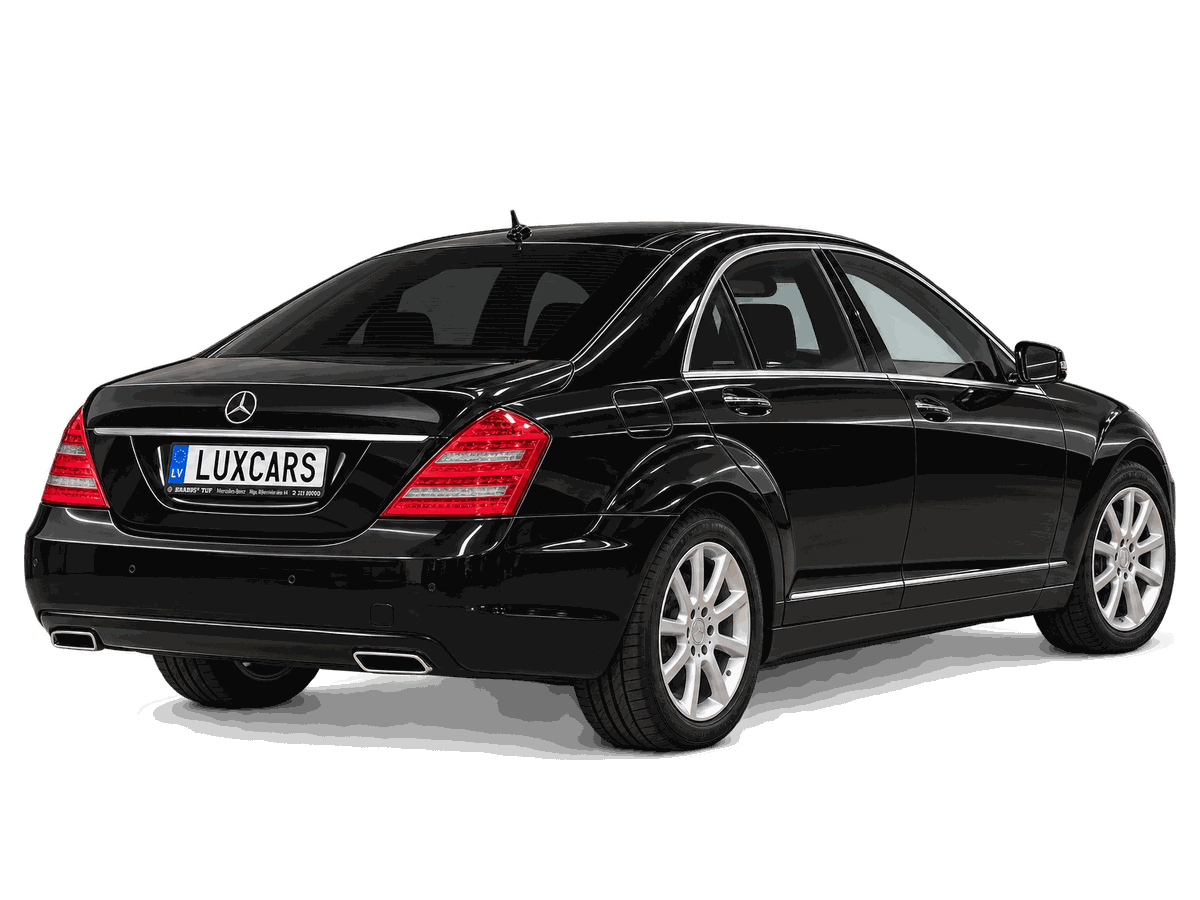 Mercedes-Benz S 350 — rear three-quarter view