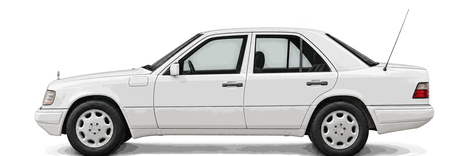 Mercedes-Benz W124 — side view