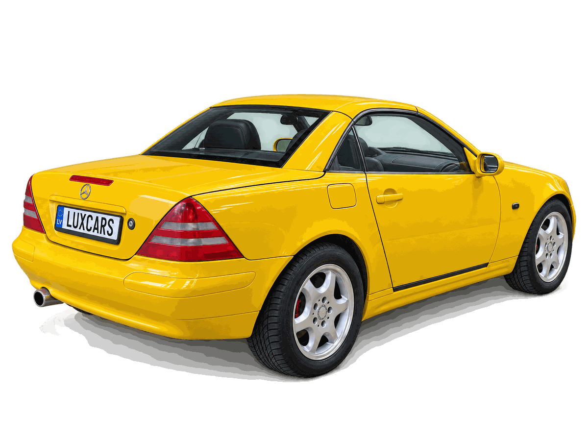 Mercedes-Benz SLK — rear three-quarter view