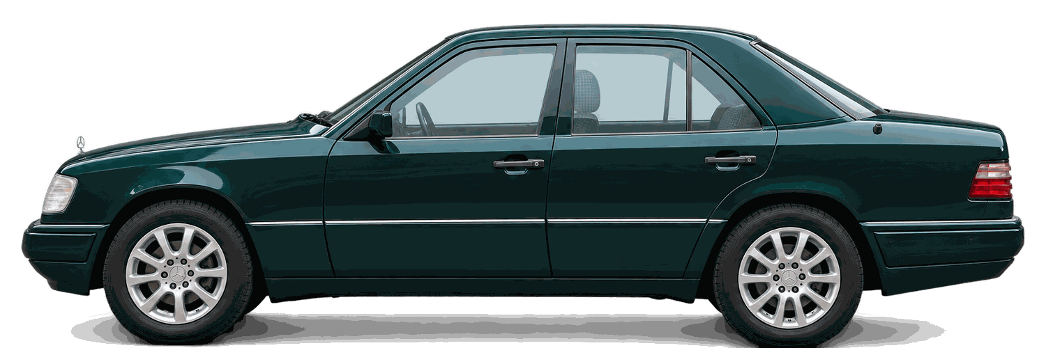 Mercedes-Benz W124 E250 — side view